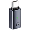 Pikkukuva 1 / 5: USB Type C -liitännästä kuulokeliitäntään -muunnin 15 harmaalle