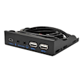 Miniatyrbillede 4 af 5: USB frontpanel til PC USB3.2 Gen2 10Gbps Type C + 19Pin USB3.0 Hub