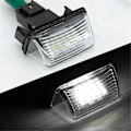 Miniatyrbild 3 av 5: Nummerskyltsbelysning 6340A3 för 206 207 306 307 406 407 5008 Partner LED Xenon Nummerskyltslampa