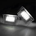 Miniatyrbild 2 av 5: Nummerskyltsbelysning 6340A3 för 206 207 306 307 406 407 5008 Partner LED Xenon Nummerskyltslampa