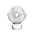 Miniatyrbillede 4 af 5: Bærbar LED Campingventilator med Natlys USB Hvid