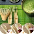 Pikkukuva 3 / 5: Perinteinen Matcha-vispilä Uudelleenkäytettävä PP-hartsi Matcha-vispilä Keltainen