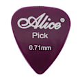 Miniatyrbild 3 av 5: 20 st 0,71 mm Släta Nylon Medium Plektrum för El-/Akustisk Gitarr