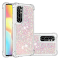 Pikkukuva 1 / 5: Mi 10 Lite Kotelo Glitter Läpinäkyvä Kimalteleva Kiiltävä Bling Kirkas Virtaava Suojus Tpu Silikoni -