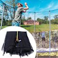 Miniatyrbillede 4 af 5: Trampolinnet Trampolinnet Reparation Nylon Barrierenet Let Til 8ft 6 Stænger