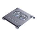 Miniatyrbild 1 av 5: Laptopkylplatta med fläktar, USB-port rymdgrå