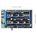 Miniatyrbillede 5 af 5: Kontrolkort, 3D-printercontroller, 4-lags kontrolpanelkort