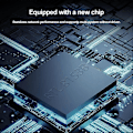 Miniatyrbild 2 av 5: Type-C till RJ45 Ethernet Kabelansluten LAN-adapter 100/1000Mbps (Silver Type C Gigabit)
