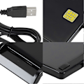 Miniatyrbild 4 av 5: USB Smart Card Reader DNIE ATM CAC IC ID SIM-kortläsare för Windows Linux
