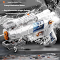Miniatyrbild 4 av 5: Deformationspress Typ Länkage Liten Vattenpistol Handhållen Utomhus Vattenleksak White
