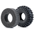 Miniatyrbild 5 av 5: 4 st 137 mm 2,2 Gummidäck Hjul för 1/10 RC Crawler Bil