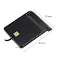Miniatyrbild 5 av 5: USB Smart Card Reader DNIE ATM CAC IC ID SIM-kortläsare för Windows Linux
