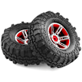 Miniatyrbild 4 av 5: 4stk Metall Beadlock Hjul Fälg för 1/10 RC Crawler Bil