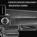Miniatyrbild 5 av 5: Bil Center Kontrollpanel Instrumentbräda Strips Trim för C-Klass W205 C180 C200 X253 GLC260 2015-2022 Svart