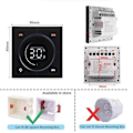 Miniatyrbild 3 av 5: Zigbee 3.0 MOSFET Dimmer, LCD Bakkantsdimmer Svart