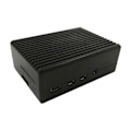Pikkukuva 3 / 5: Alumiiniseoskotelo Raspberry Pi 4:lle, metallikuori, musta