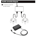 Miniatyrbild 2 av 5: USB-adapterkonverterare för 64/OLED-modell PC Windows