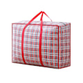 Miniatyrbillede 1 af 5: Opbevaringspose til dyner Multifunktionel Super Stor Kapacitet Vævet Fortykkede Dyne Bagage Pakkepose til Hjemmet Red M