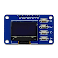 Miniatyrbild 1 av 5: 0,96 tums OLED-displaymodul 12864 Skärmmodul med matris