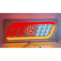 Miniatyrbild 4 av 5: 2 ST LED Lastbils Bakljus Blinkers Bakre Bromsljus 46cm