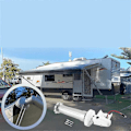 Miniatyrbillede 2 af 5: Markise Torsionsenhed Hvid til WeatherPro Power Patio