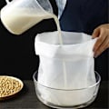 Miniatyrbild 2 av 5: Sojamjölk Vinfilterpåse Nötmjölkspåse Yoghurtfilternät Mesh L