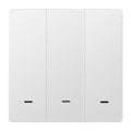 Miniatyrbild 3 av 5: Zigbee Intelligent Switch Noll Fire Line 3 Switch Vit