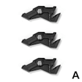 Miniatyrbild 2 av 3: Utomhusspis Gastank Bas Stativ Fällbart Gastank Stabiliseringsfäste Black 3pcs