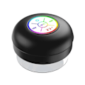 Miniatyrbild 1 av 5: Vattentät Bluetooth-högtalare LED Färgglad Ljusstark Liten Högtalare Stor Sugkopp för Badrum & Utomhusbruk Svart