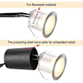 Pikkukuva 2 / 5: Upotettu LED-terassivalo suojuksella S 32mm, LED Ing Ip67, 12V pienjännite