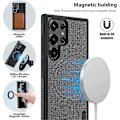 Pikkukuva 3 / 5: Magneettinen Magsafe-kotelo, yhteensopiva Samsung Galaxy S23 Ultra/ S23 Plus/ S23 kanssa, himmeä, kestävä ja iskunkestävä for S23 Plus