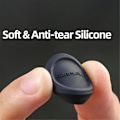 Miniatyrbild 2 av 5: för Shadowstone GO 3S Silikonfodral Svart