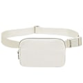 Miniatyrbild 1 av 5: KXJ-Bältesväska för Kvinnor Trendiga Magväskor Crossbody Väska Midjeväska för Vandring Promenader Cykling Resor Off-white