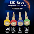 Miniatyrbillede 3 af 5: Messing Titanium Dyse Til Hotend Ekstruder 0.4mm
