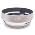 Miniatyrbild 1 av 5: LH-X100 49mm Objektivadapterring Metall Motljusskydd för X100 X100S Motljusskydd Adapterring