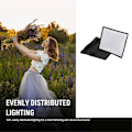 Miniatyrbild 5 av 5: Universal Extern Blixtskydd Fyllnadsljus Portabel Mini Softbox Takblixt 20X30cm för DSLR-kamera