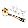 Miniatyrbillede 2 af 5: 2 stk. 2212 1400Kv/2200Kv børsteløs motor til RC fly Quadcopter UFO
