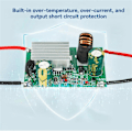 Miniatyrbillede 3 af 5: DC-DC Step-Down Strømforsyningsmodul 9-90V til 12V Step-Down Modul