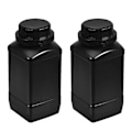 Miniatyrbild 1 av 4: 2st 1000ml Kemiska Reagensflaskor Plast Bred Mun Reagens Flaska