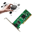 Miniatyrbild 4 av 5: PCI RC82540EM Enkel Elektrisk Port Nätverkskort RJ45 1000Mbps Ethernet Adapter Skrivbordsserver Nätverkskort NIC