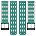 Pikkukuva 5 / 5: Urheiluranneke Suunto Vertical/9 Peak Pro/9 Peak/5 Peak -kelloille, 22 mm silikoniset kellon rannekkeet Blackish Green