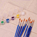 Miniatyrbillede 5 af 5: 20 strimler 120 potter malingsstrimler og 20 stykker pensler, 3 ml/0,17 oz