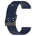 Pikkukuva 2 / 4: Urheiluranneke Suunto Vertical/9 Peak Pro/9 Peak/5 Peak -kelloille, 22 mm silikoniset kellon rannekkeet Midnight Blue