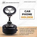 Miniatyrbillede 4 af 5: Magnetisk biltelefonholder med 360 graders rotation, vakuumadsorption, stærk magnet, universal navigationstelefon sugekopbeslag