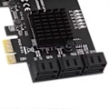 Pikkukuva 5 / 5: Pci Express -moninkertaistuskortti 6 Gbps:n lisäkorttinousuputki