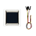 Miniatyrbild 2 av 5: Fingeravtrycksidentifieringsmodul ZW0608 Fyrkantig Halvledarkapacitiv Fingeravtryckssensor Switchmodul, B