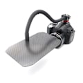 Miniatyrbillede 5 af 5: Mini Carbon Fiber Lysblok Skyggehætte Plade (A)