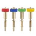 Miniatyrbillede 5 af 5: Til Hotend Ekstruder 0,25 mm 0,4 mm 0,6 mm 0,8 mm 3D Printer Integrerede Dyser Messingdyse 0,4 mm