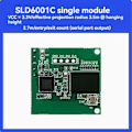 Miniatyrbillede 4 af 5: LD6001C 60GHz mmWave Radar Sensor Passager Flow Sensor Modul