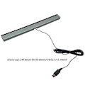 Miniatyrbillede 5 af 5: Game Move Fjernbetjening Bar USB-stik Sensor Strip Kablet Fjernbetjeningssensor Bar til Wii/Wii U